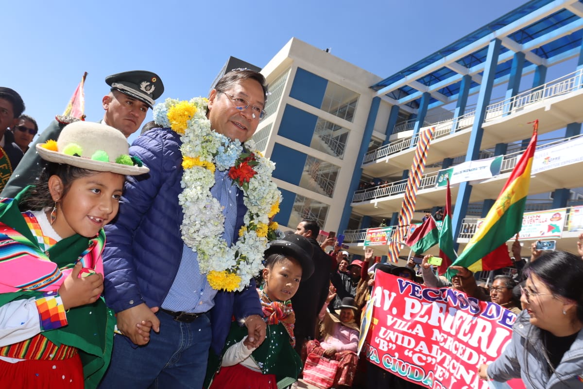 Inauguran Instituto Tecnológico “Luis Espinal Camps” en el Distrito 8 de El Alto con cerca de Bs 22 millones de inversión