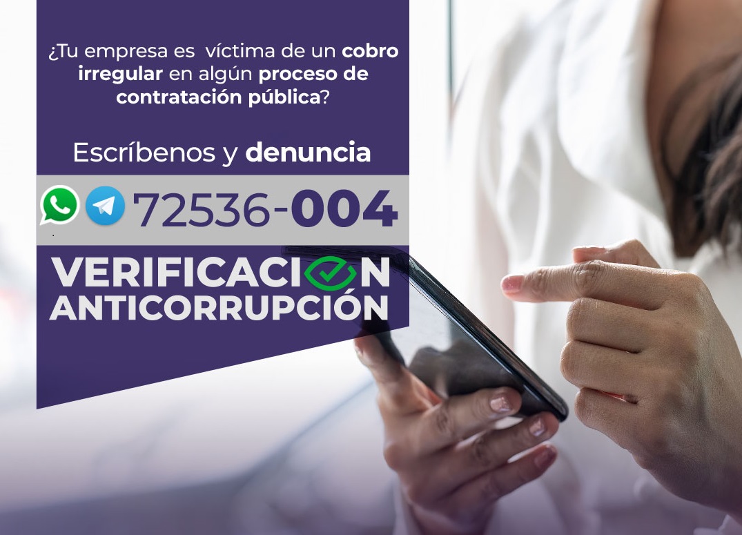 Línea de Verificación Anticorrupción recibe 20 denuncias, cinco por presuntos cobros irregulares