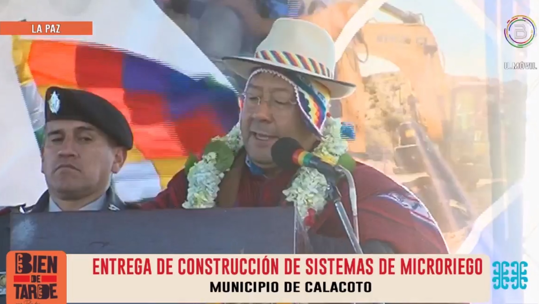 Entregan sistemas de microriego para seis comunidades rurales de La Paz