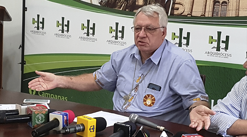 Denuncian ante la Fiscalía de La Paz al obispo Robert Flock por encubrir una violación