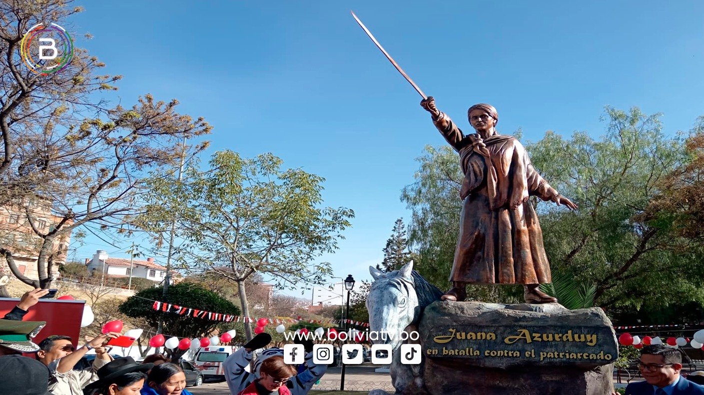 Organizaciones sociales conmemoran natalicio de la heroína Juana Azurduy de Padilla