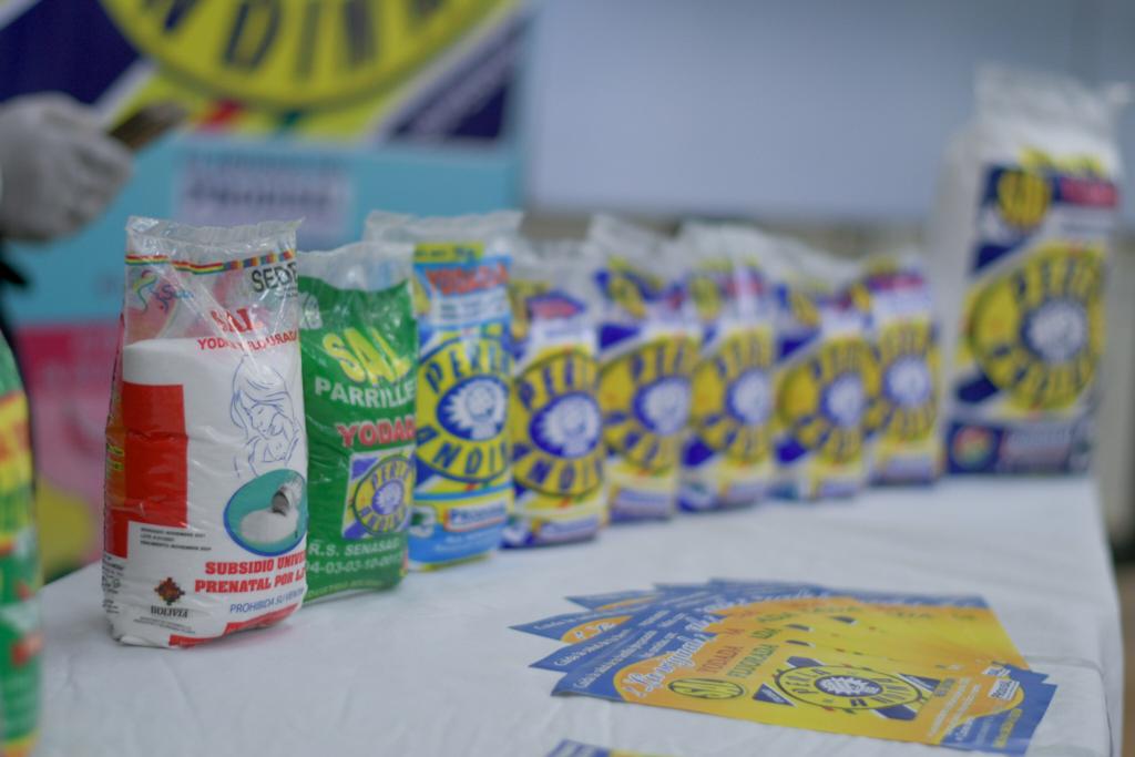 Salud: 18 marcas de harina y 14 de sal cumplen con la fortificación con yodo y hierro