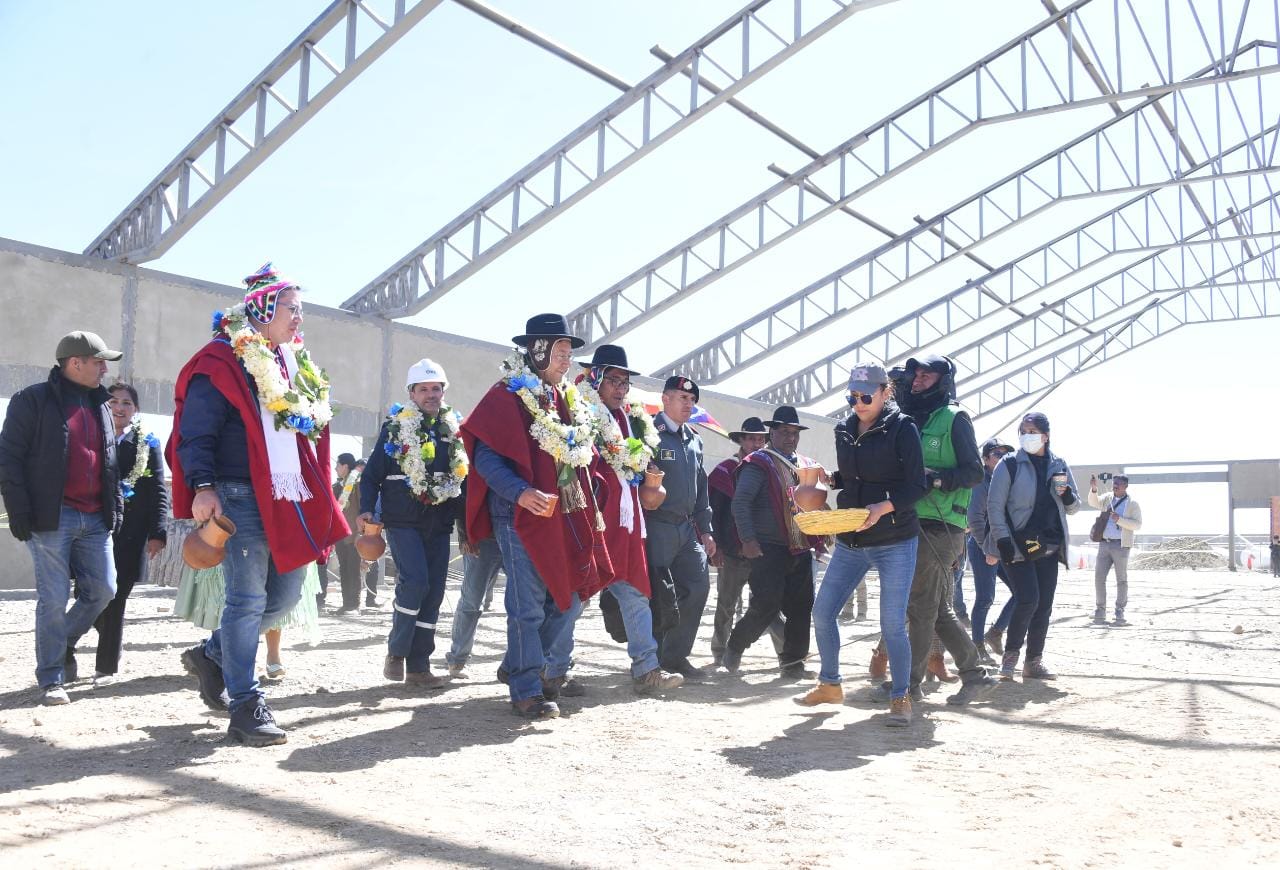 Ampliación de Planta de lácteos en Achacachi concluirá en junio de 2024 y con capacidad de 40.000 litros día