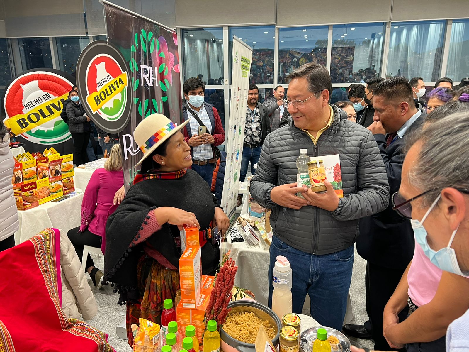 Crédito SIBOLIVIA y Consume lo Nuestro fortalecen a unidades productivas de La Paz