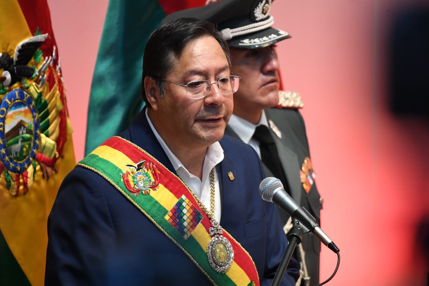 Arce asegura que Bolivia crece y tiene estabilidad a pesar de las presiones internas y externas