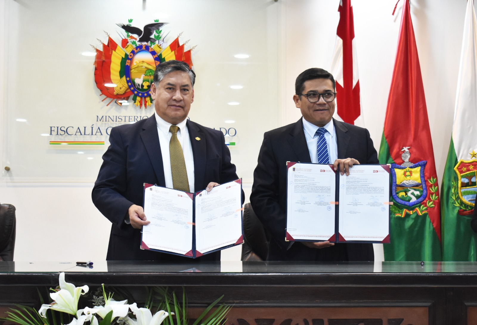 Fiscalía y Alcaldía de Sucre acuerdan intercambio de información sobre denuncias penales