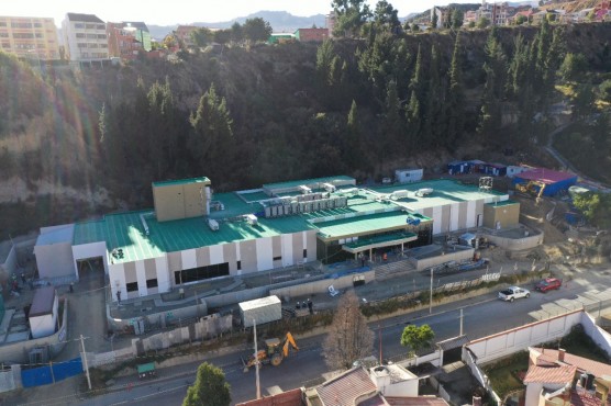 Concluye la construcción del Centro de Medicina Nuclear de Achumani, ultiman detalles para la inauguración 