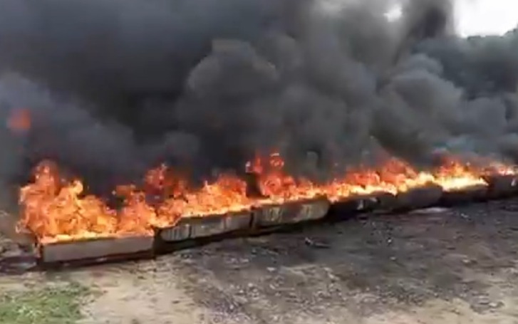 Incineran más de media tonelada de droga secuestrada en seis operativos en Santa Cruz