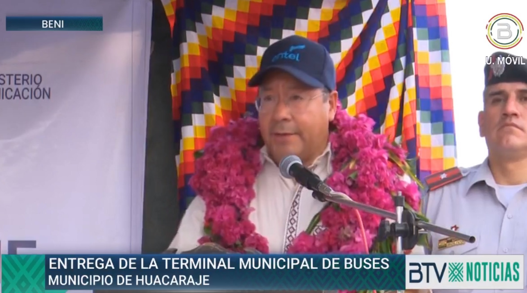 Huacaraje cuenta con moderna terminal de buses, se invirtió Bs 1,9 millones