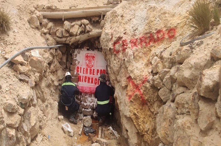 Comibol cierra 28 minas sobre la cota 4.400 del Cerro Rico de Potosí
