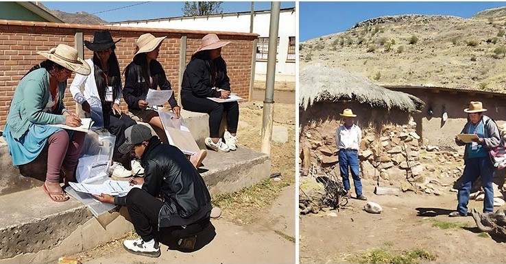 INE califica de positivo el censo en Capinota, se comprendió la boleta censal y la importancia de la participación ciudadana