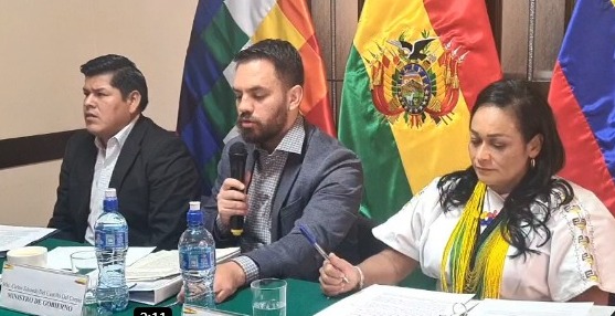 Autoridades Bolivia y Colombia se reúnen en La Paz para coordinar esfuerzos en la lucha contra el narcotráfico 