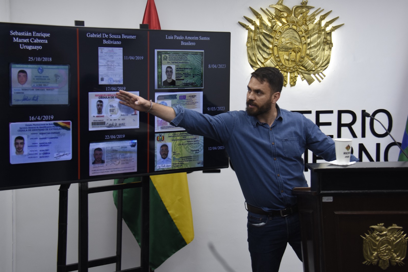 Bolivia activa coordinación regional para capturar a Marset, ingresa a Bolivia con identidad falsa brasileña sin sello de búsqueda