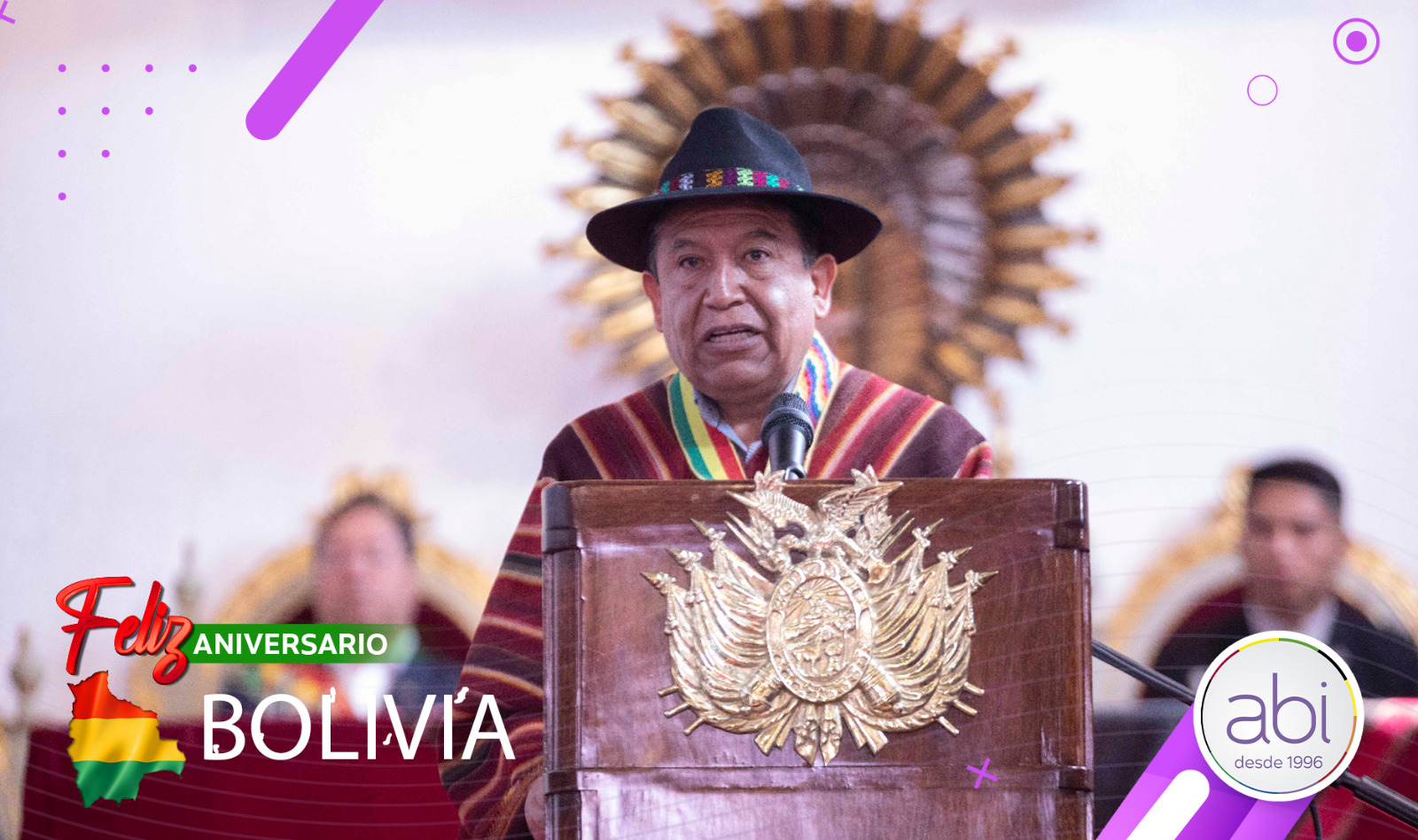 Choquehuanca reivindica lo indigena y apuesta por una Bolivia de coincidencias patrióticas 
