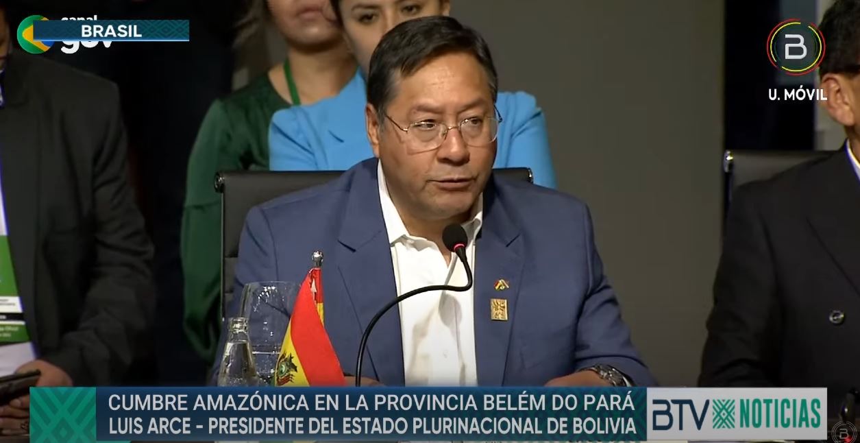 En la cumbre en Brasil, Bolivia plantea siete líneas de acción para proteger y preservar la Amazonía 