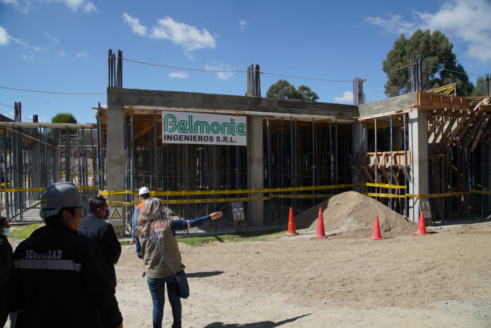 Construcción de laboratorios y oficinas de Ibmetro en Achocalla tiene avance de 35%