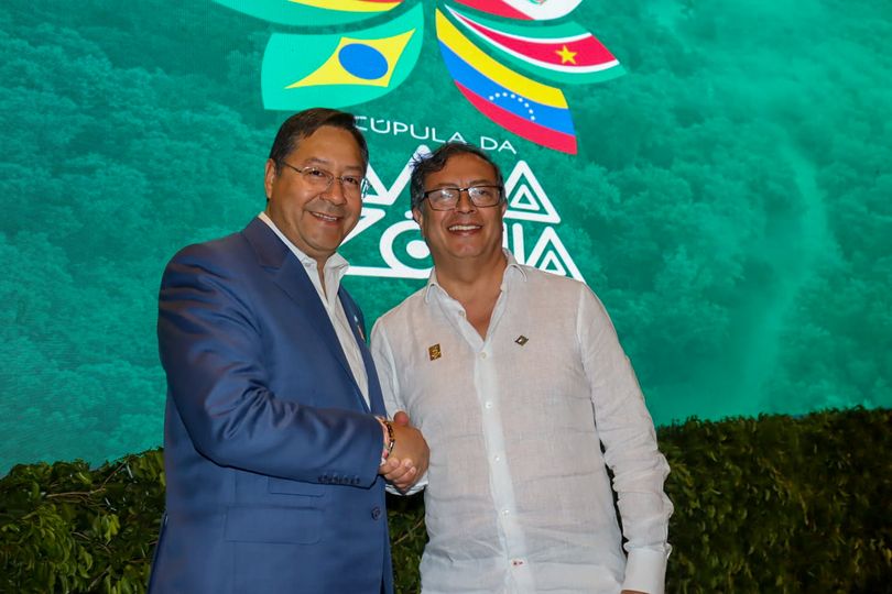 Arce y Petro coinciden en la urgencia de pasar de la retórica a las acciones concretas e integrales para cuidar la Amazonía