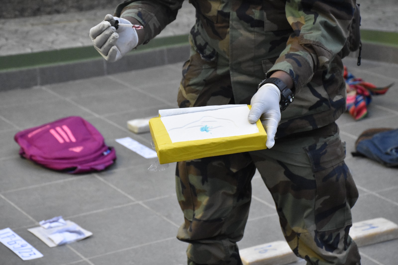 Fuerza antidroga secuestra más de 211 kilos de droga en cuatro operativos en La Paz