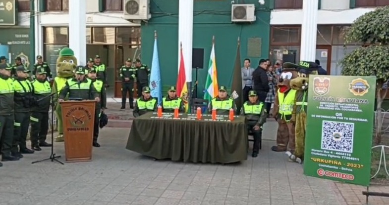 Desplegarán cerca de 7.000 policías para el Plan de Seguridad Integral de Urkupiña 2023