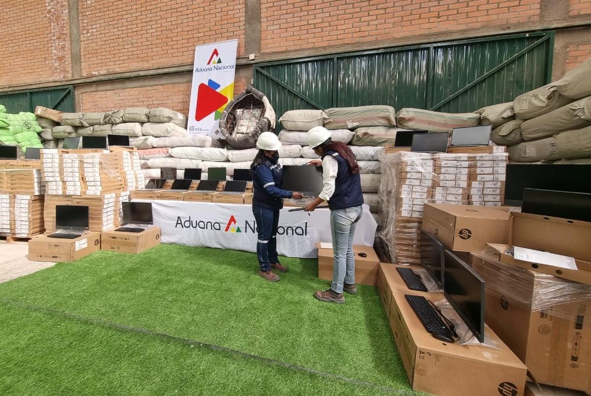 Aduana registra Bs 10.248 millones en recaudaciones y Bs 382 millones en comisos 