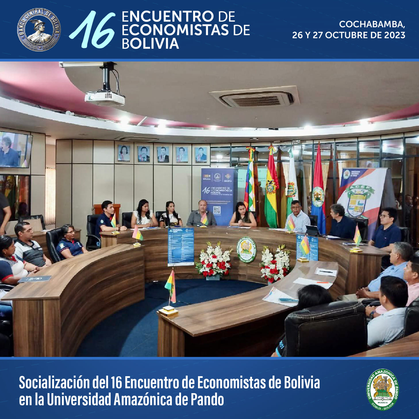 BCB amplía plazo de entrega de investigaciones para el Encuentro de Economistas de Bolivia 2023