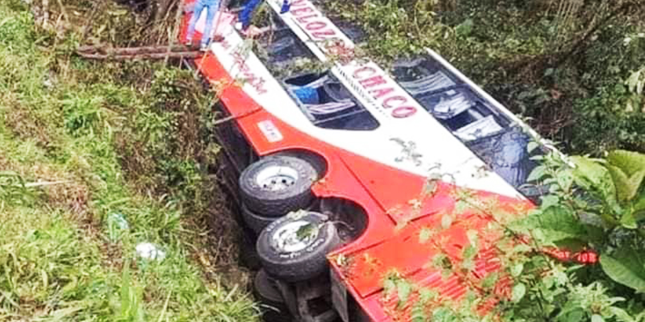 Accidente en la ruta Cochabamba - Santa Cruz. Foto: RRSS.