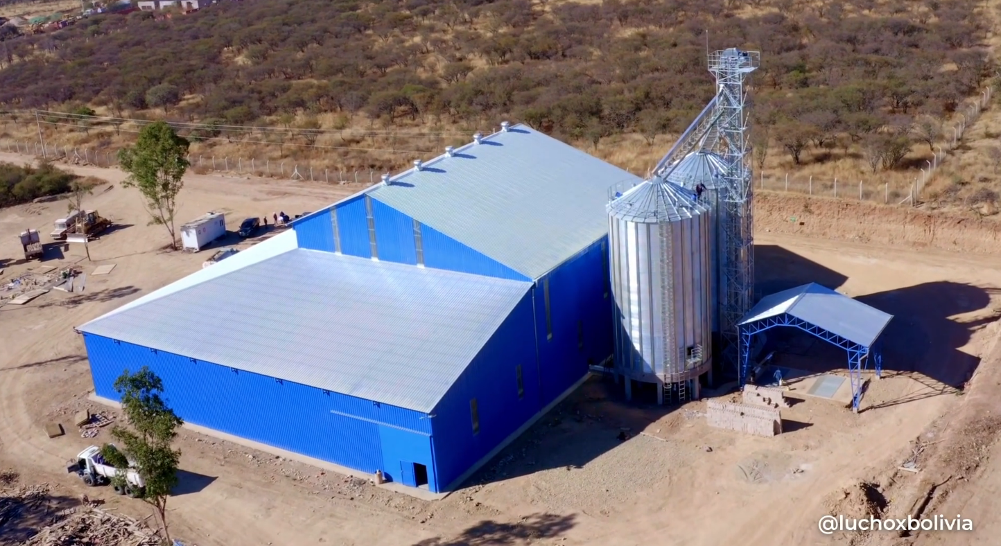 Construcción de la planta procesadora de alimentos balanceados de San Lorenzo tiene un avance del 80%