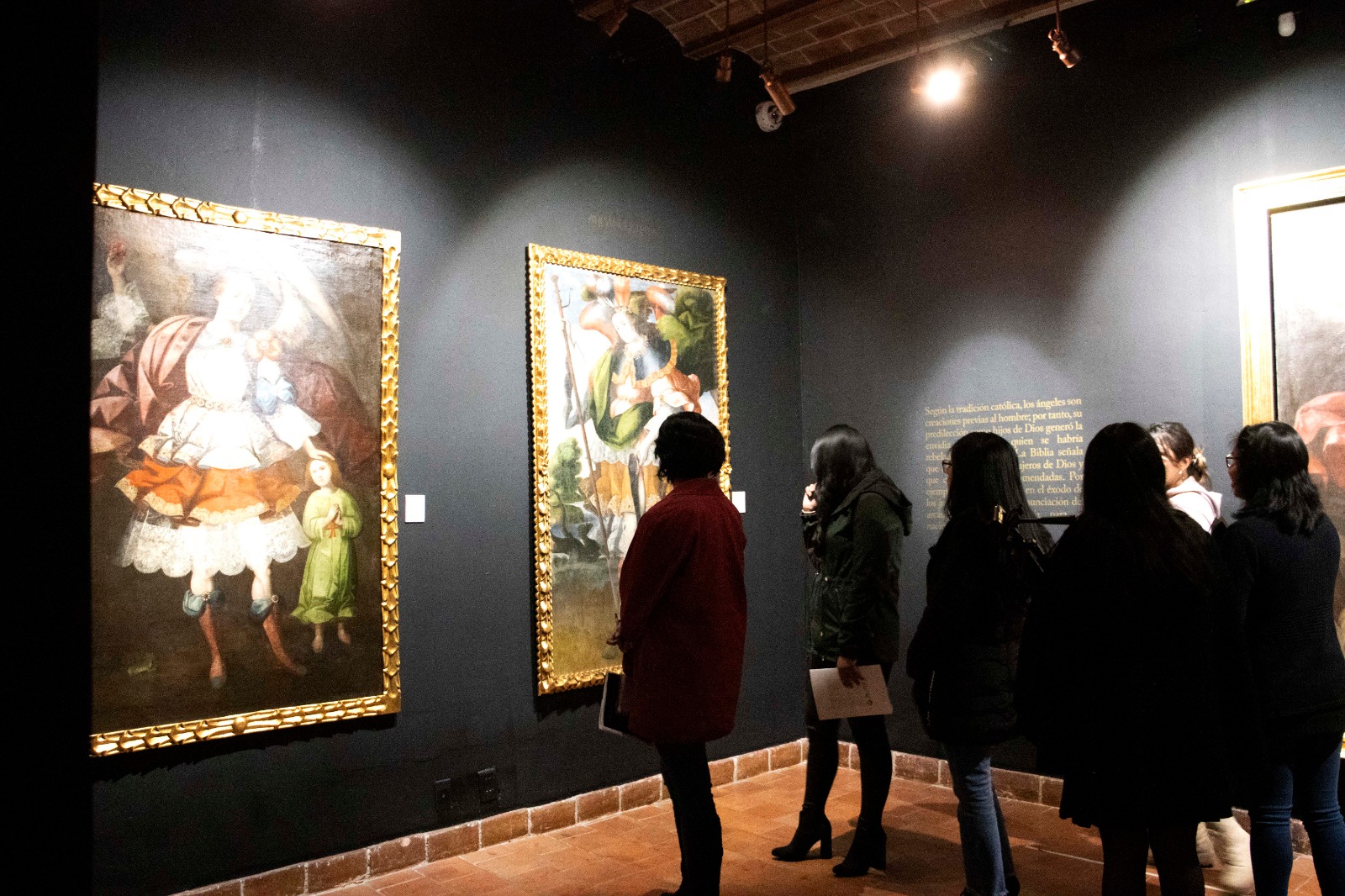 Muestra “Arcángeles mensajeros” evoca la ideología cristiana y el poderío de la corona española