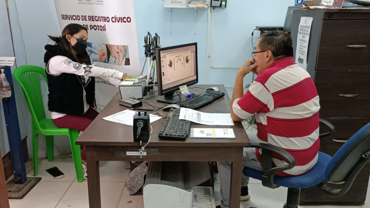 Más de 5.600 ciudadanos potosinos se registraron en el Padrón Electoral Biométrico entre enero y junio de 2023 