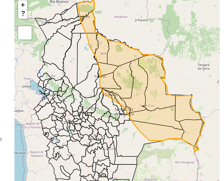 Senamhi emite alerta naranja por temperaturas máximas en Santa Cruz, Beni y Pando