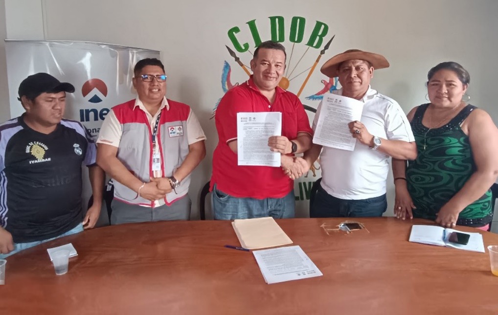 INE firma acuerdo con la CIDOB para al Censo 2024