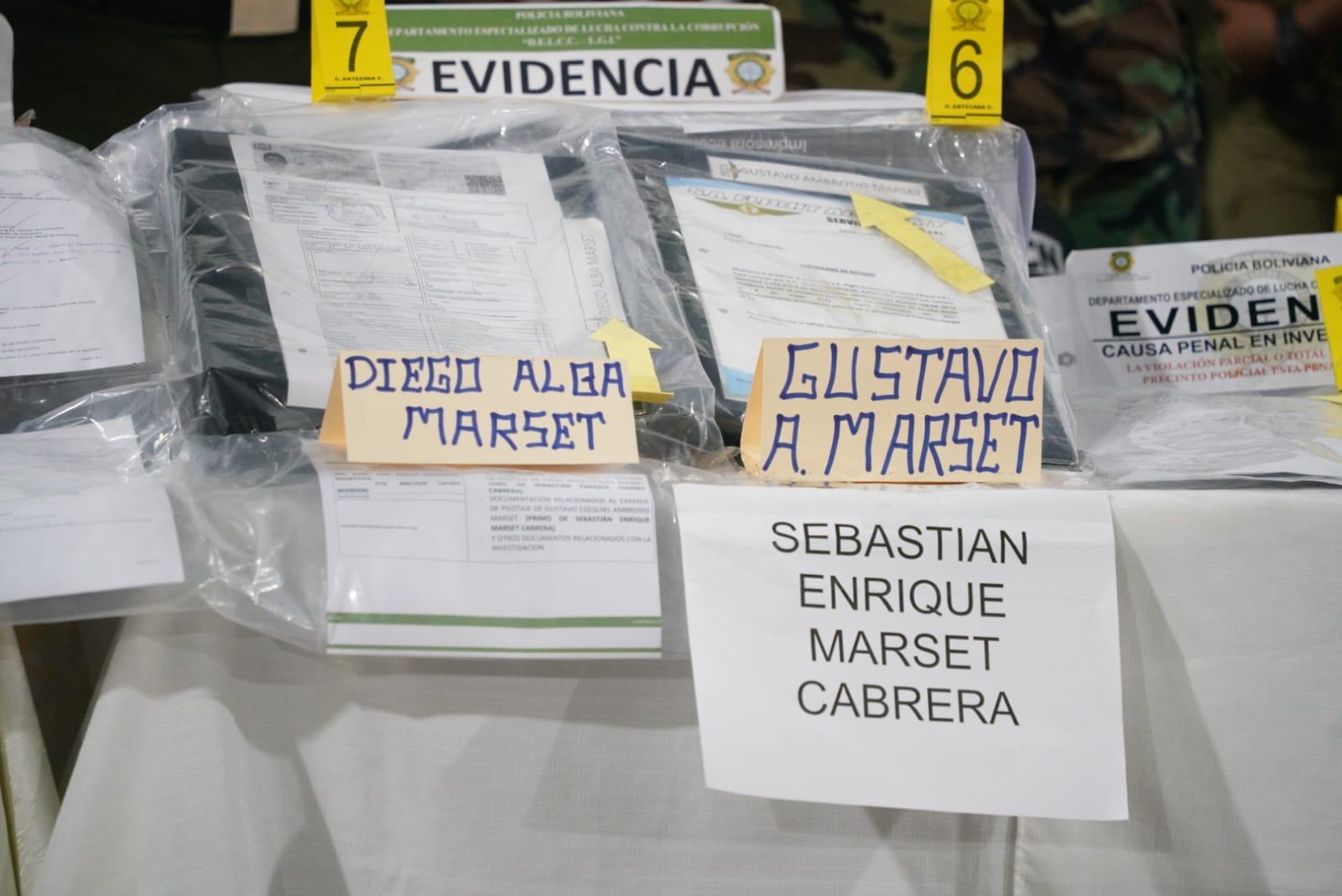 Policía interviene hangar de la hermana del "Colla" que adiestraba a pilotos de Colombia, Ecuador y al hermano de Marset