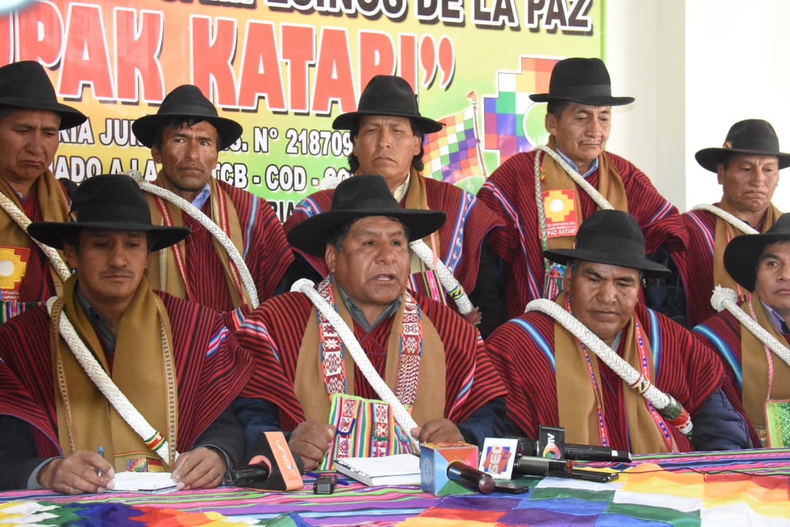 Federación Tupaj Katari de La Paz no acatará bloqueos desde el 4 de septiembre
