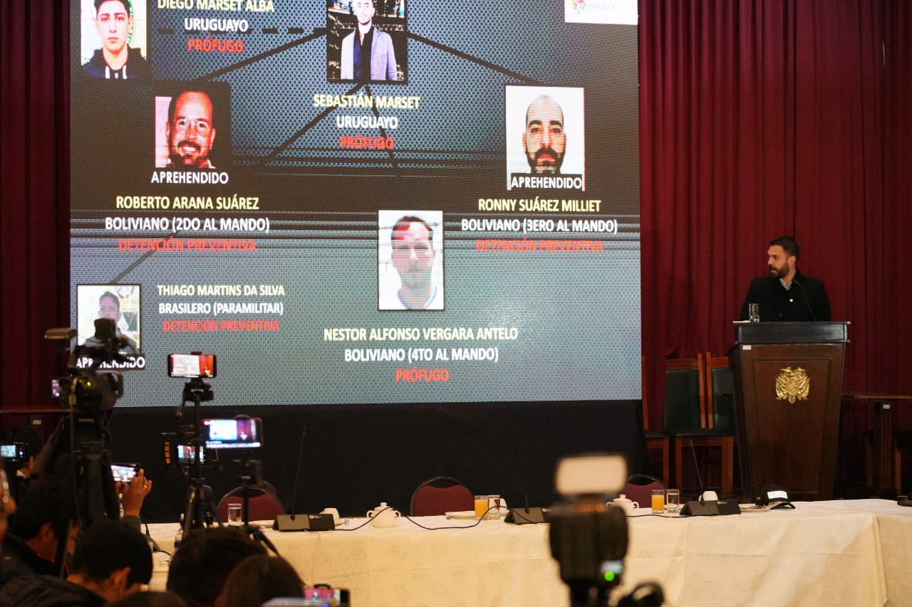 Gobierno no descansará en la búsqueda a Marset y anuncia arribo de autoridad argentina para intercambio de información