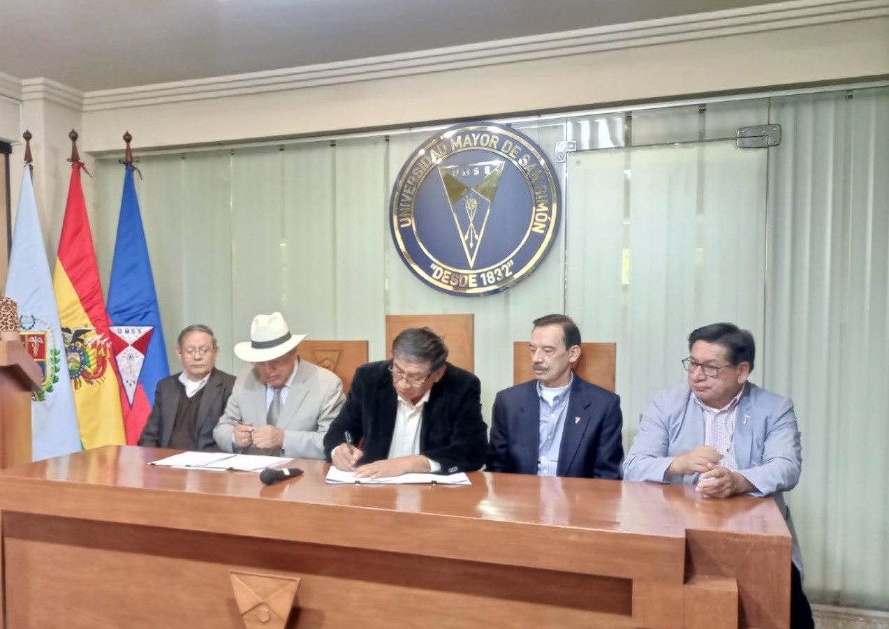 Universidad Mayor de San Simón y la Fundación Cultural del BCB acuerdan fortalecer la cultura y la investigación