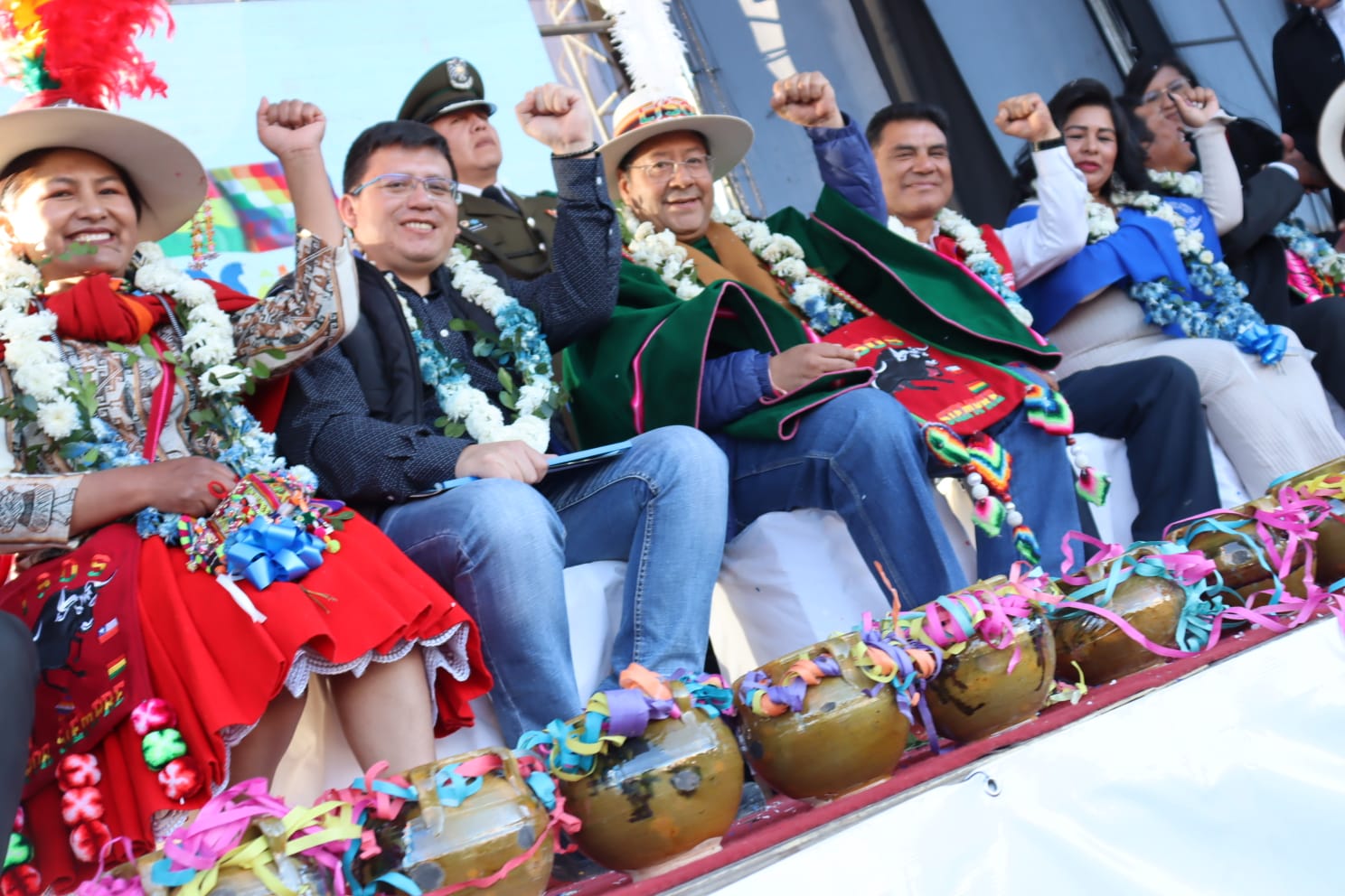 Arce afirma que presidentes “admiran” la estabilidad de precios y asegura que el crecimiento es constante