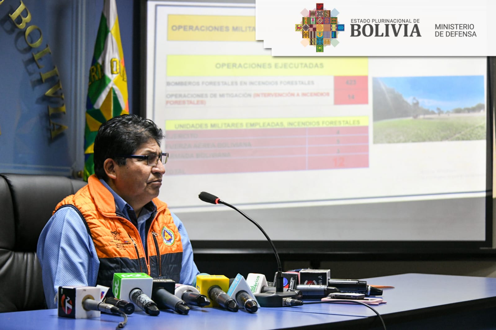 Bolivia registra 89 focos de calor, la mayor cantidad está en Beni 