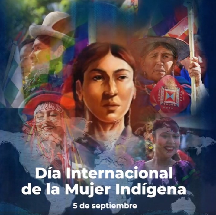 Arce reafirma lucha por más justicia social en el Día Internacional de la Mujer Indígena