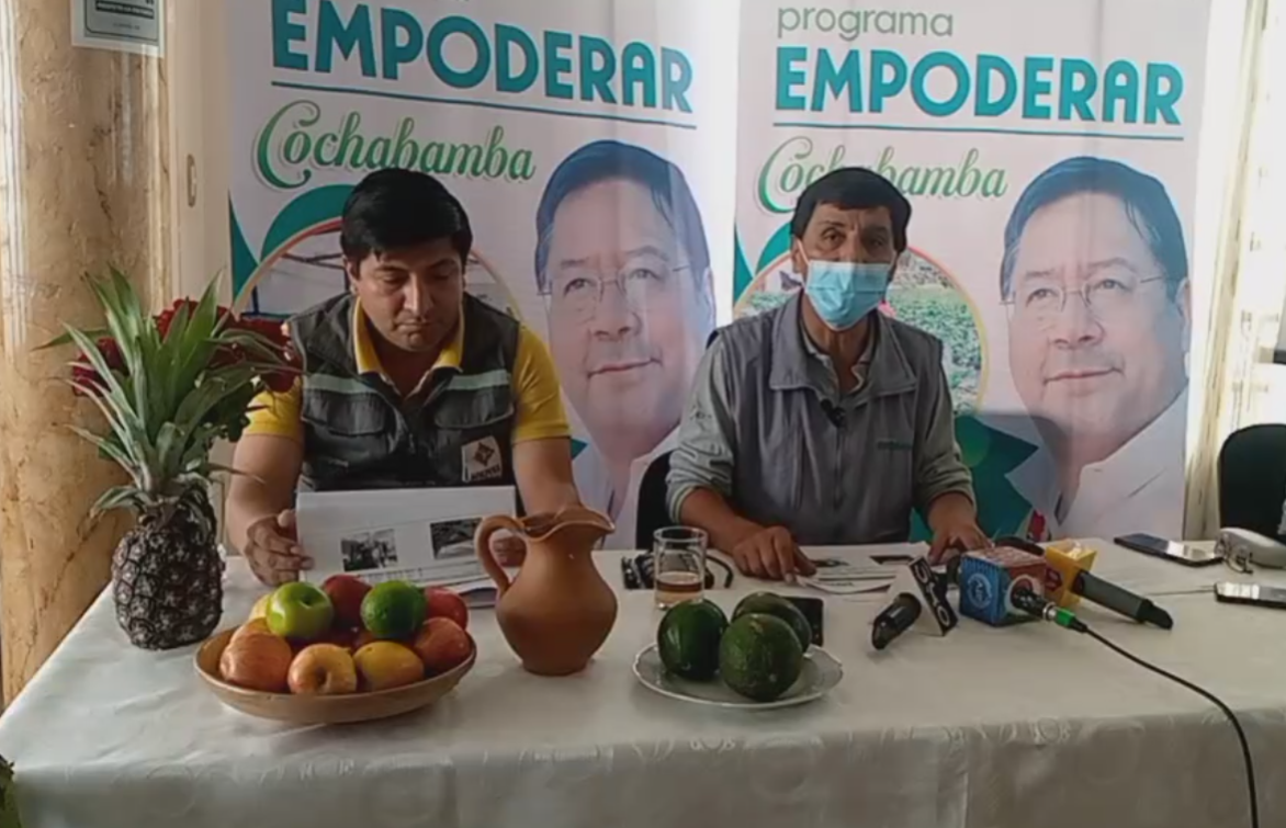 Empoderar ejecuta más de 848 proyectos con Bs 428 millones de inversión en Cochabamba 