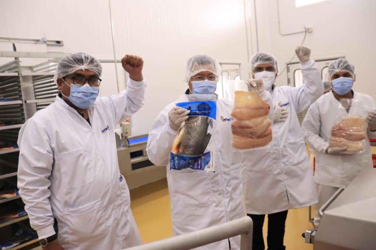 Entra en operaciones primer complejo piscícola de Bolivia en el Chapare, procesará 5.000 toneladas de carne de pescado