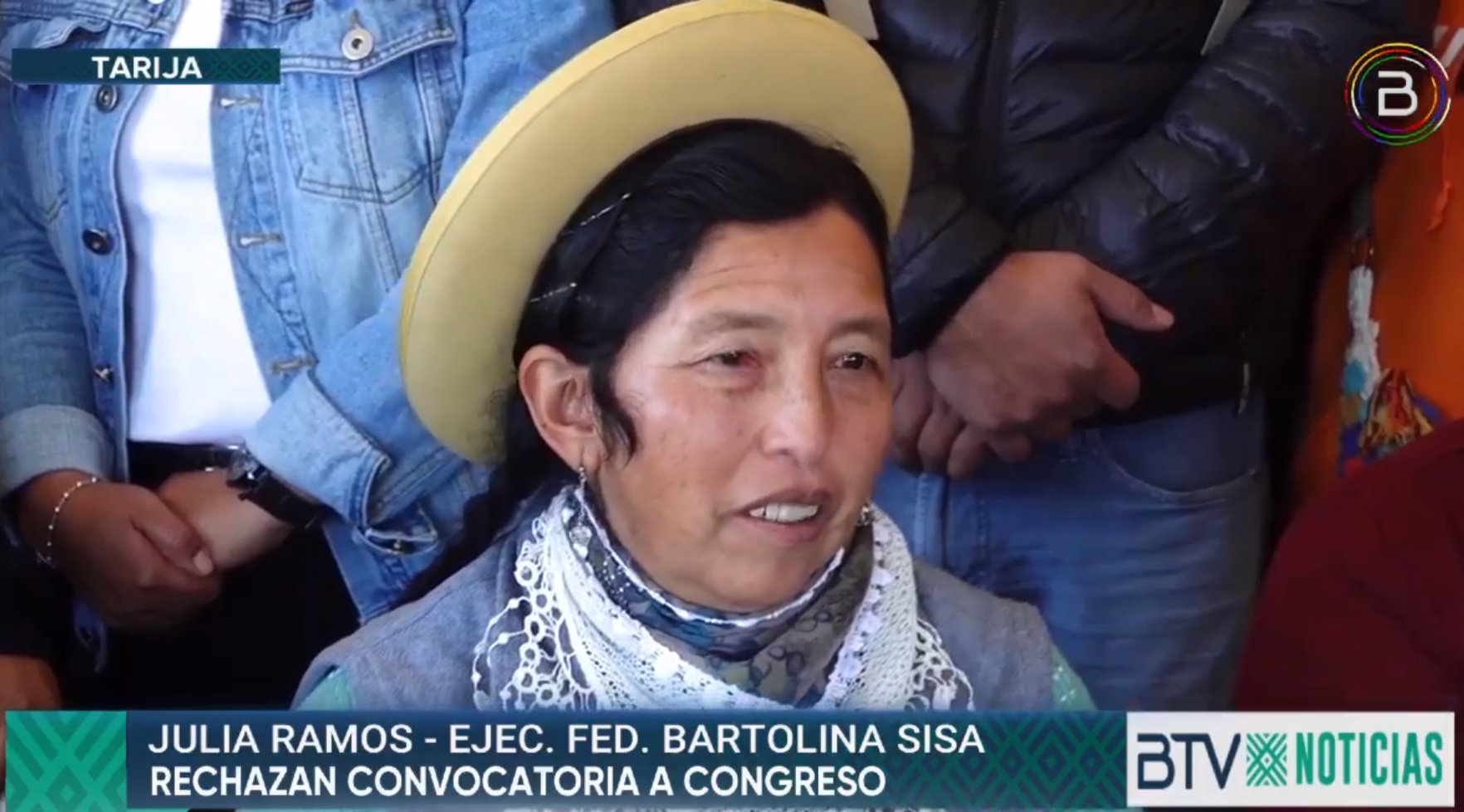 Federación de mujeres "Bartolina Sisa" de Tarija consultará con sus bases posición frente al congreso del MAS