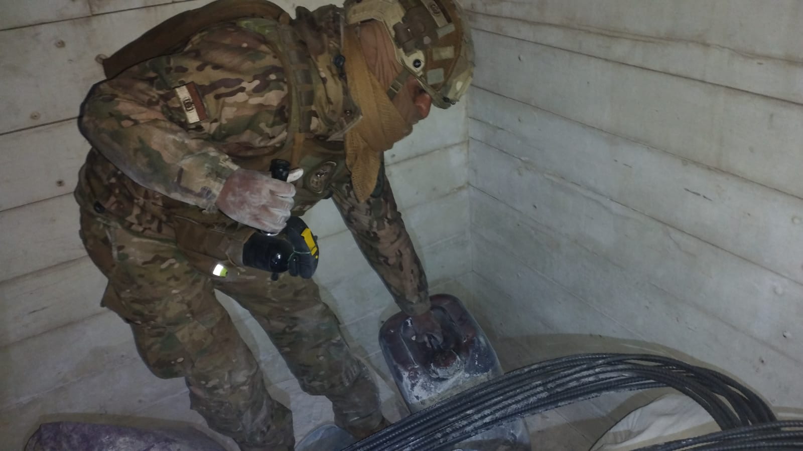 Militares evitan contrabando de 340 litros de combustible en Chaguaya