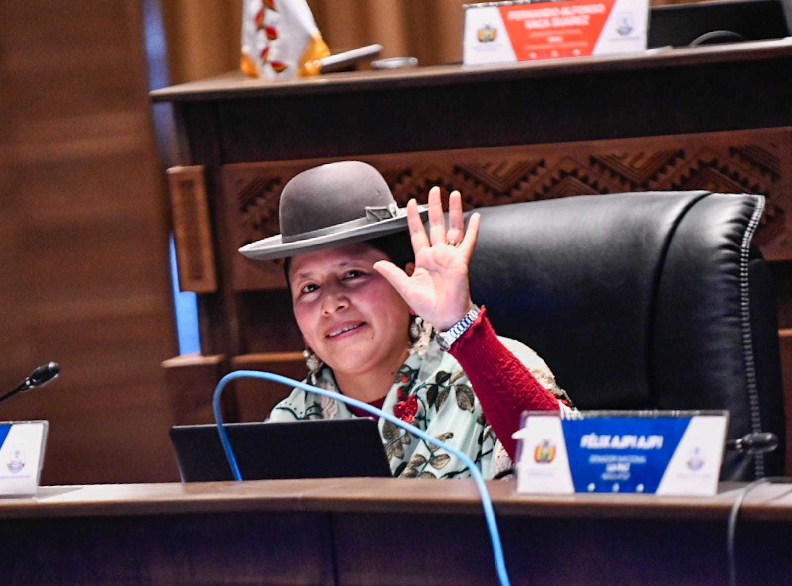 Senadora Velasco afirma que a legisladores “evistas” no les interesa la justicia, sino defender a Evo Morales