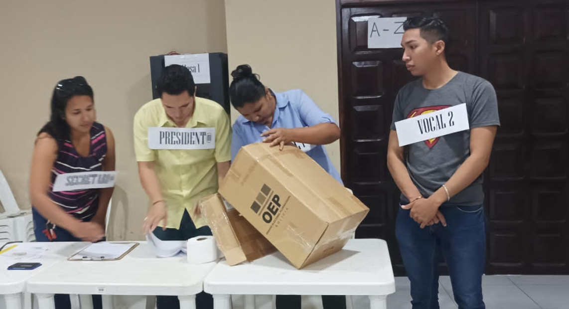 TED Beni concluye curso presencial para notarios electorales en Trinidad