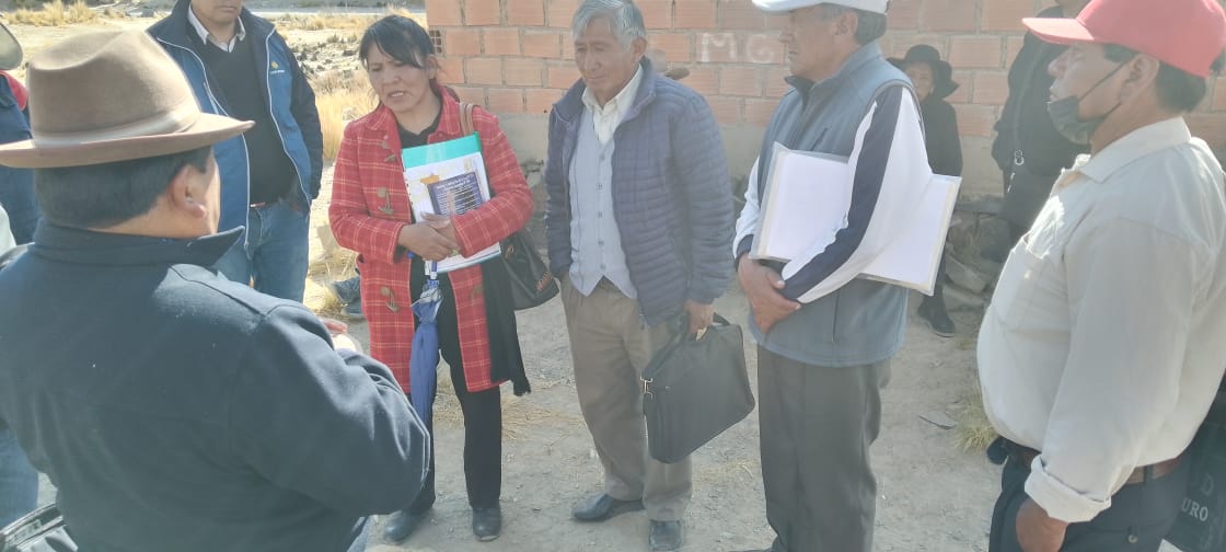 Denuncian que loteadores usan el nombre de Comibol para avasallar terrenos en Vinto