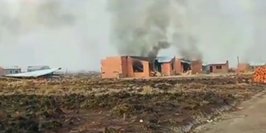 Presuntos avasalladores y vecinos se enfrentan en la zona Mercedario de El Alto