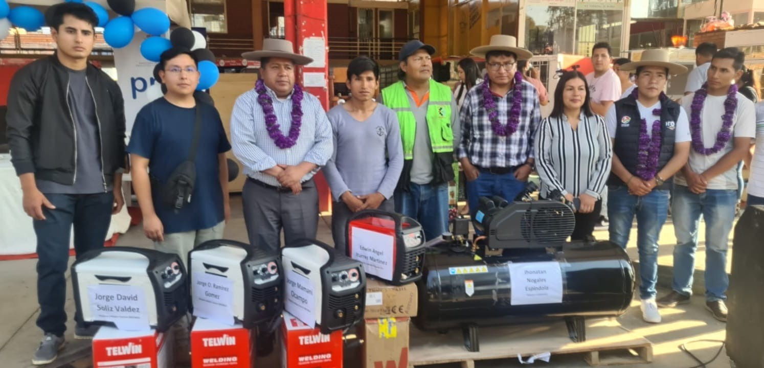 Gobierno beneficia con activos productivos a micro y pequeñas empresas de Tarija