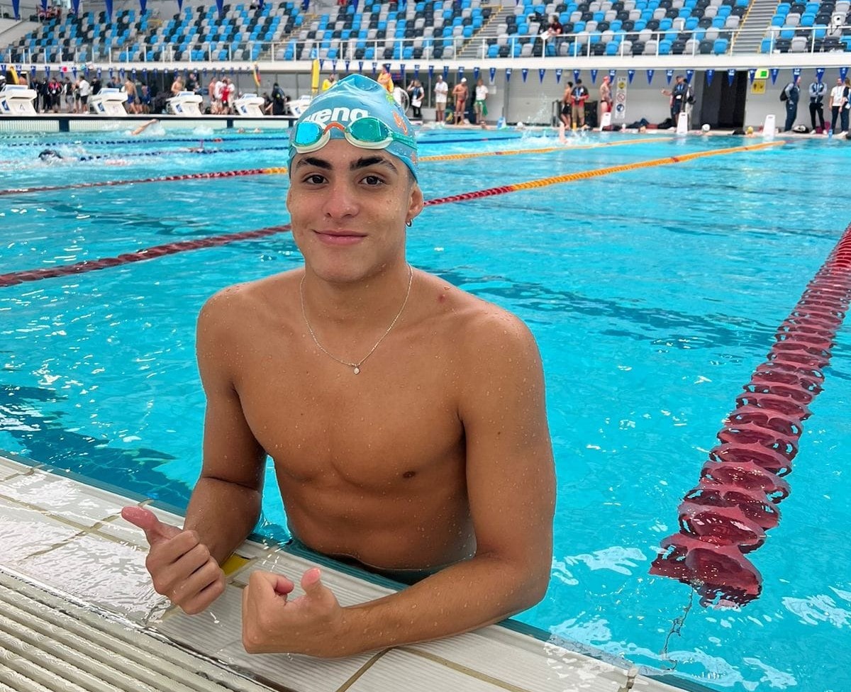 El nadador “Tunkas” Esteban Núñez del Prado entrenará en Francia con miras a los Juegos Olímpicos de París
