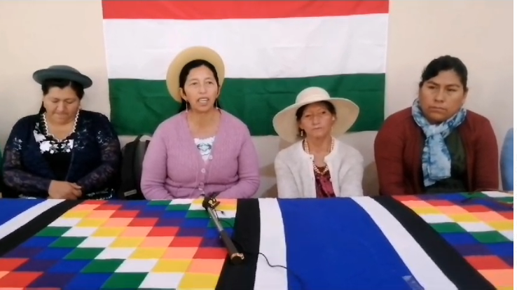 Bartolinas de Tarija aclaran que no participan del congreso del MAS IPSP en Lauca Ñ