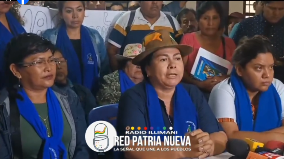 Bartolinas dicen que resoluciones del congreso en Lauca Ñ son “ilegales, ilegítimas e inorgánicas”